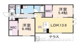 シャーメゾン　レフィシア間取り図面