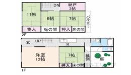 貸家間取り図面
