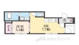 アミティア円町間取り図面