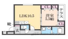 フジパレス東園田イースト間取り図面