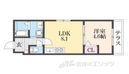 サクシード伏見京橋２ｎｄ間取り図面