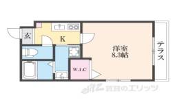 サクシード伏見京橋２ｎｄ間取り図面