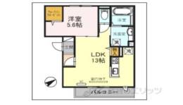 カーサ　リバティバランス　セカンド間取り図面