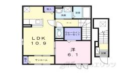コート向田EAST間取り図面
