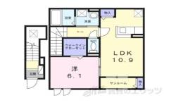 コート向田EAST間取り図面