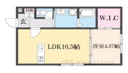 グラシエ土師　ノース間取り図面