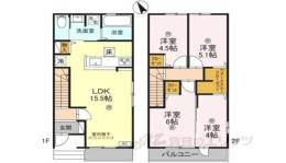 貸家間取り図面