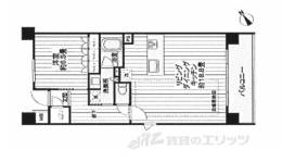 BRILLIA京都松ヶ崎間取り図面
