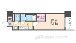 プレサンス大津京町ヴェリス間取り図面