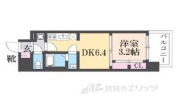 プレサンス大津京町ヴェリス間取り図面