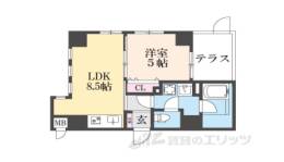 MSR京都二条城間取り図面
