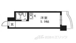 朝日プラザ高瀬川間取り図面