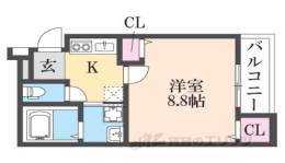 フジパレス宝塚光明町間取り図面