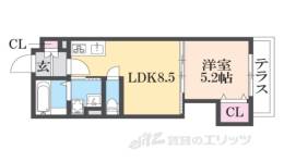クリエオーレ菱江２間取り図面