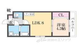 H-MAISON大蓮南１間取り図面