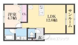 クラルス間取り図面
