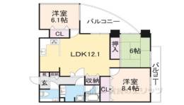 カルム長岡京間取り図面