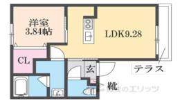 INFINITY２間取り図面