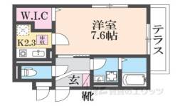 コートドール逆瀬川間取り図面