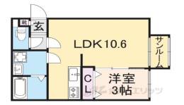 クオーレ本町間取り図面