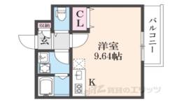 モンテレジデンス西陣間取り図面