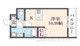 モンテレジデンス西陣間取り図面