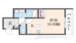 モンテレジデンス西陣間取り図面