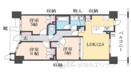 グラン・シティオ西京極間取り図面