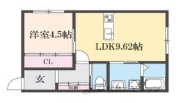 グラシエ土師　サウス間取り図面