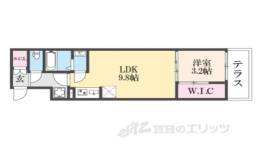 シエーナグランデ四条烏丸間取り図面