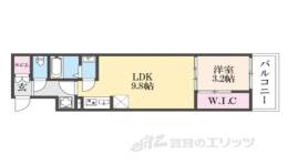 シエーナグランデ四条烏丸間取り図面