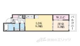 シエーナグランデ四条烏丸間取り図面
