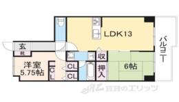 サニーコート山科間取り図面