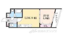 ARCA嵯峨嵐山間取り図面
