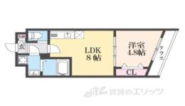 ARCA嵯峨嵐山間取り図面