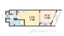 ARCA嵯峨嵐山間取り図面