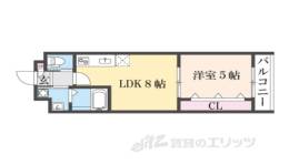 ARCA嵯峨嵐山間取り図面