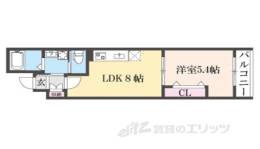 ARCA嵯峨嵐山間取り図面