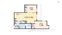 仮称　嵯峨広沢南下馬野町ヘーベルメゾン間取り図面