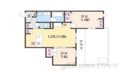 仮称　嵯峨広沢南下馬野町ヘーベルメゾン間取り図面