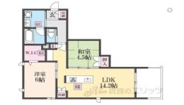 仮称　嵯峨広沢南下馬野町ヘーベルメゾン間取り図面