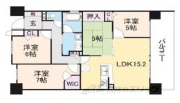 パデシオン六地蔵ザ・タワーレジデンス間取り図面