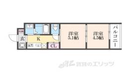 アドバンス京都リエート１間取り図面