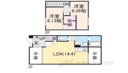 貸家間取り図面