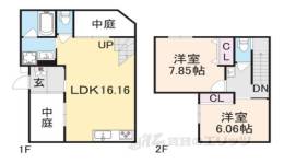貸家間取り図面