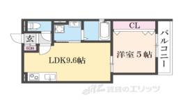 パークス長岡京間取り図面