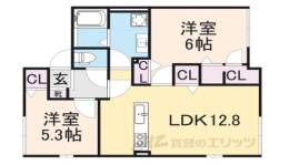 ベルリード平田町間取り図面