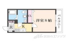 プランドール寺之内間取り図面