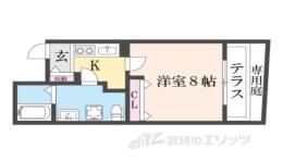 プランドール寺之内間取り図面