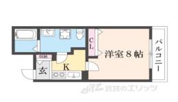 プランドール寺之内間取り図面